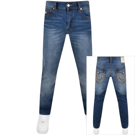 Product Image for True Religion Rocco Mid Wash Skinny Jeans Blue