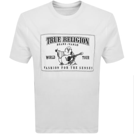 Product Image for True Religion Relaxed Applique Logo T Shirt White