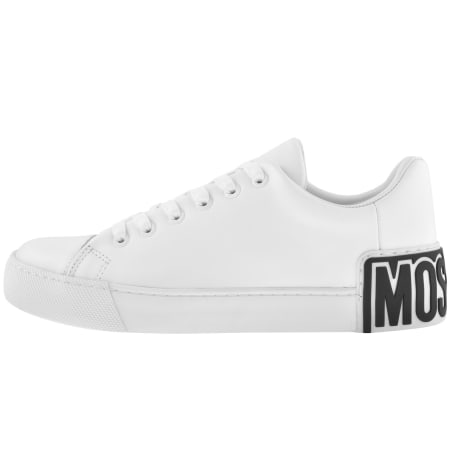 Product Image for Moschino Logo Trainers White