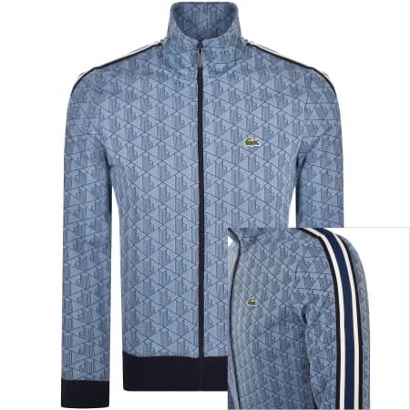 Recommended Product Image for Lacoste Full Zip Sweatshirt Blue
