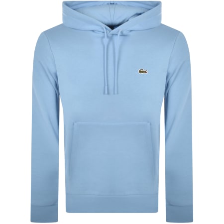 Product Image for Lacoste Logo Pullover Hoodie Blue