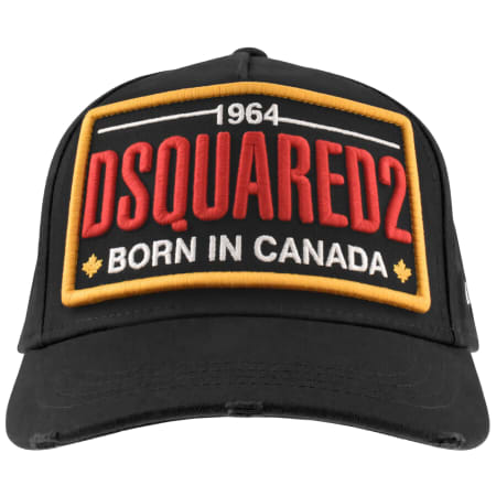 Product Image for DSQUARED2 Canada Patch Baseball Cap Black
