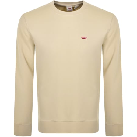 Recommended Product Image for Levis Original Crew Neck Sweatshirt Beige