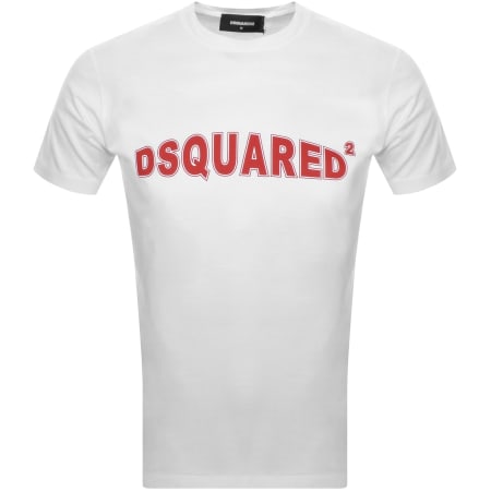 Product Image for DSQUARED2 Logo T Shirt White