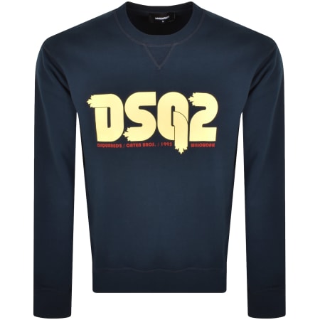 Product Image for DSQUARED2 Logo Sweatshirt Navy
