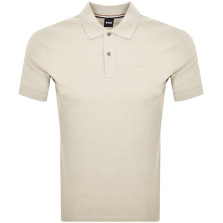 Product Image for BOSS Pallas Polo T Shirt Beige