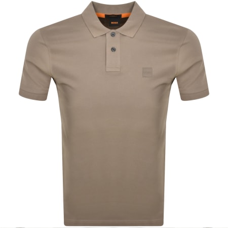 Product Image for BOSS Passenger Polo T Shirt Brown