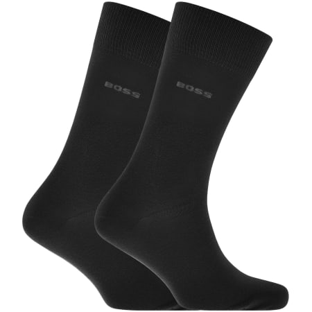 Product Image for BOSS 2 Pack Socks Black