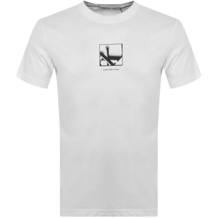 Product Image for Calvin Klein Jeans Logo T Shirt White