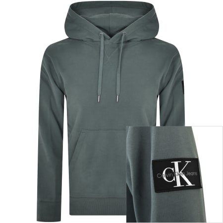 Product Image for Calvin Klein Jeans Logo Hoodie Grey