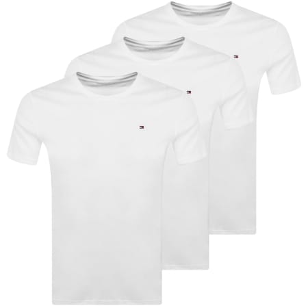 Recommended Product Image for Tommy Hilfiger 3 Pack Short Sleeve T Shirts