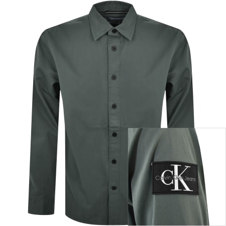 Product Image for Calvin Klein Jeans Relaxed Long Sleeve Shirt Grey