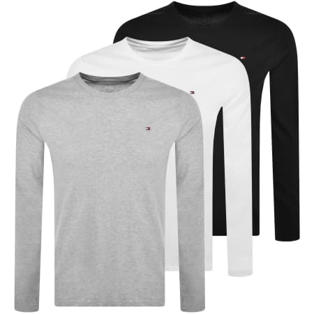 Product Image for Tommy Hilfiger 3 Pack Long Sleeve T Shirts
