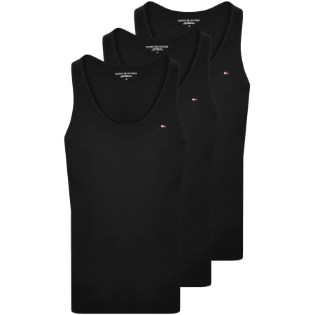 Product Image for Tommy Hilfiger 3 Pack Vests Black
