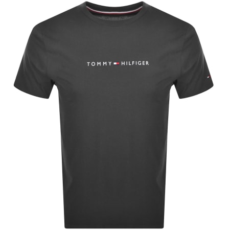 Product Image for Tommy Hilfiger Logo T Shirt Grey