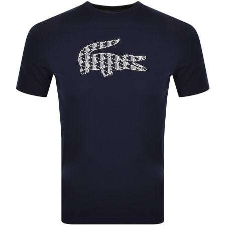 Product Image for Lacoste Sport Logo T Shirt Navy
