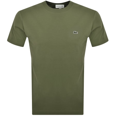 Product Image for Lacoste Crew Neck T Shirt Khaki