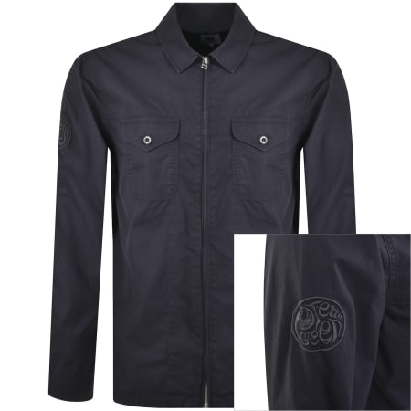Recommended Product Image for Pretty Green Armstrong Overshirt Navy