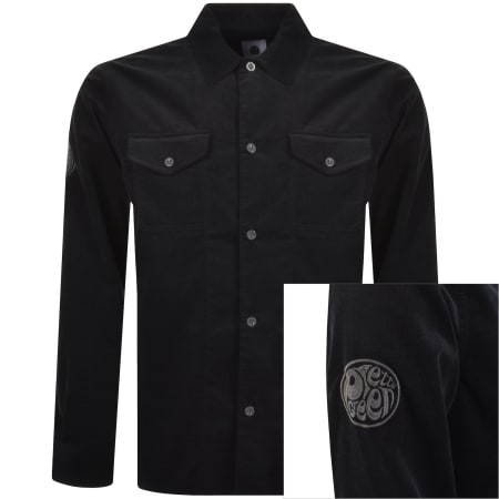 Product Image for Pretty Green Benett Corduroy Shirt Black