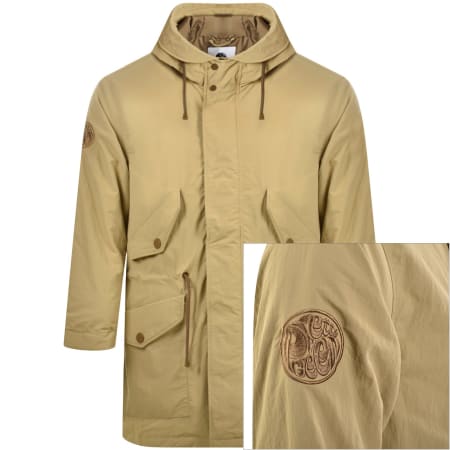 Product Image for Pretty Green Nomad Parka Jacket Beige