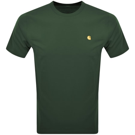 Product Image for Carhartt WIP Chase Short Sleeved T Shirt Green