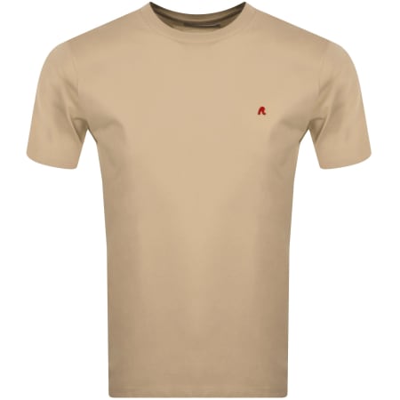 Product Image for Replay Logo T Shirt Beige