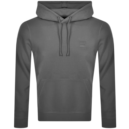 Recommended Product Image for BOSS Wetalk Pullover Hoodie Grey