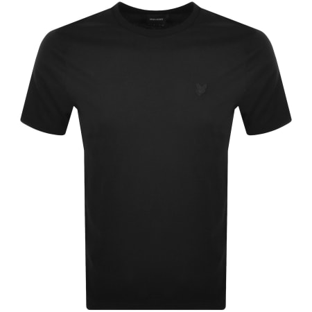 Product Image for Lyle And Scott Tonal Eagle T Shirt Black