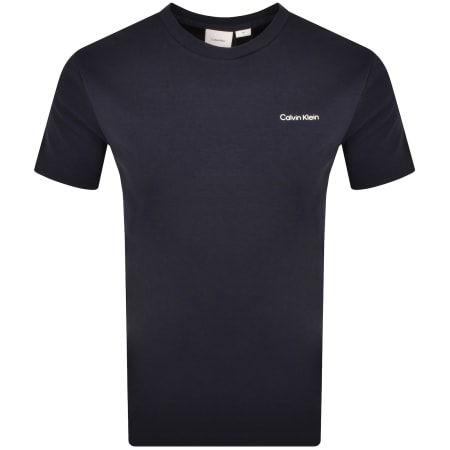 Product Image for Calvin Klein Interlock T Shirt Navy
