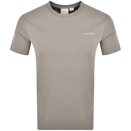 Product Image for Calvin Klein Interlock T Shirt Grey