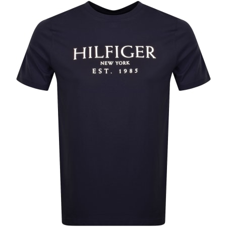 Product Image for Tommy Hilfiger Logo T Shirt Navy