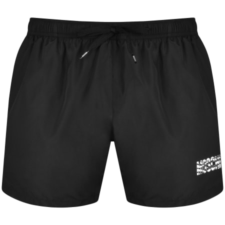 Product Image for Moschino Logo Swim Shorts Black
