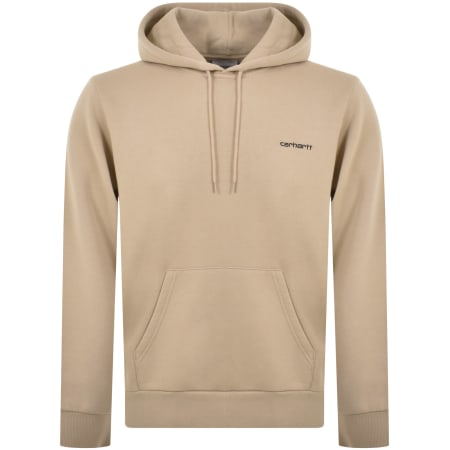 Product Image for Carhartt WIP Script Hoodie Beige