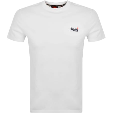 Product Image for Superdry Essential Contrast T Shirt White