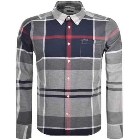 Product Image for Barbour Dunoon Tailored Tartan Shirt Navy