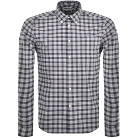 Product Image for Barbour Lomond Tailored Tartan Shirt Navy