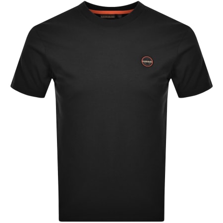 Product Image for Napapijri Salis Logo T Shirt Black