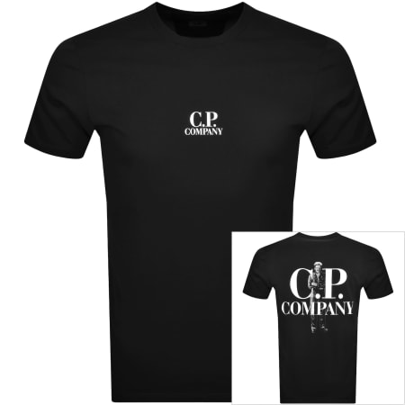 Product Image for CP Company Jersey Sailor T Shirt Black