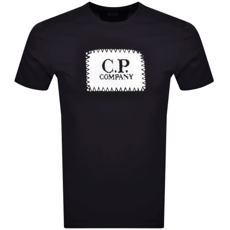 Product Image for CP Company Logo T Shirt Navy