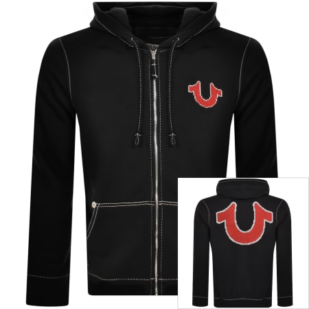 Black and red true religion jacket deals