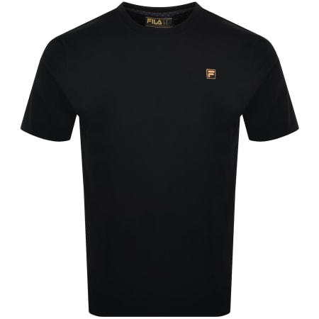 Black fila t shirt best sale