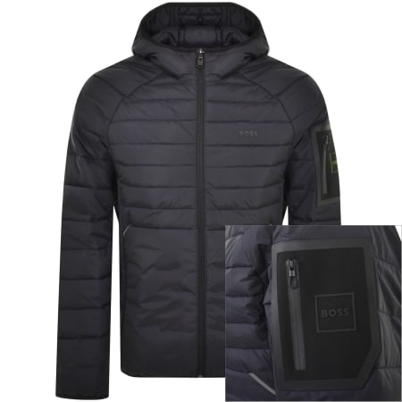 Boss athleisure padded jacket store