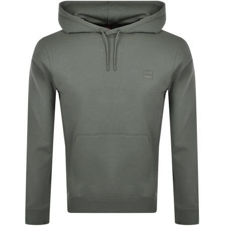 BOSS Wetalk Pullover Hoodie Grey Mainline Menswear