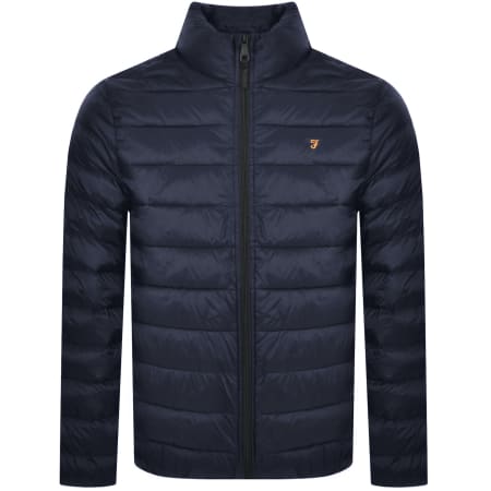 Farah Vintage Joel Padded Coat Black Mainline Menswear
