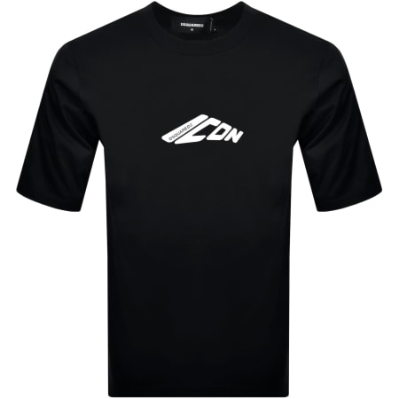 Product image for DSQUARED2 Logo T Shirt Black