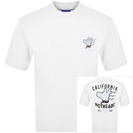 Product image for HUGO Blue Nagulop T Shirt White