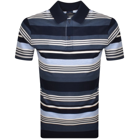 Product image for Paul And Shark Logo Polo T Shirt Blue