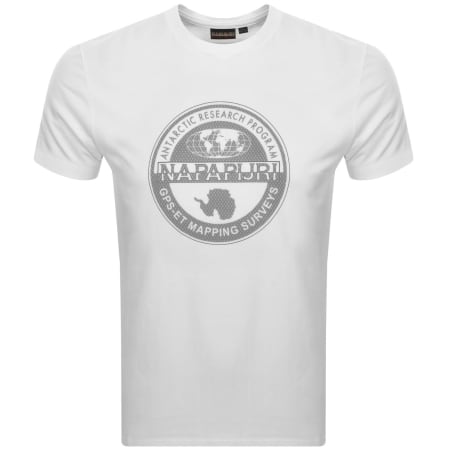 Product image for Napapijri S Bollo T Shirt White