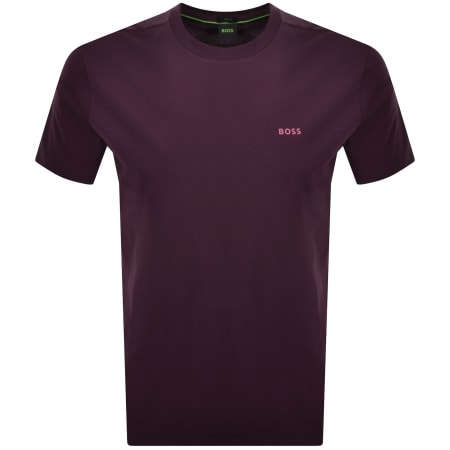 Product image for BOSS Tee T Shirt Burgundy