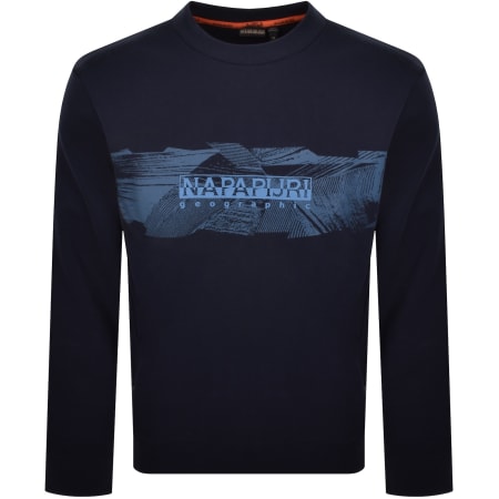 Product image for Napapijri Vanni Relaxed Fit Sweatshirt Blue Marine
